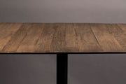 Bistrotisch BRAZA SQUARE BROWN von DUTCHBONE Platte recycelte Eiche