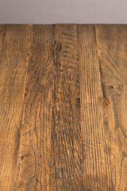 Bistrotisch BRAZA SQUARE BROWN von DUTCHBONE Platte recycelte Eiche