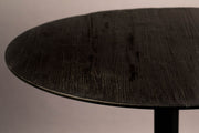 Bartisch BRAZA BLACK von DUTCHBONE Platte aus recycelter Eiche