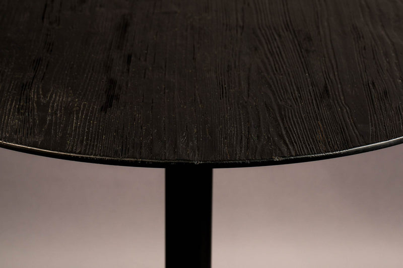 Bartisch BRAZA BLACK von DUTCHBONE Platte aus recycelter Eiche