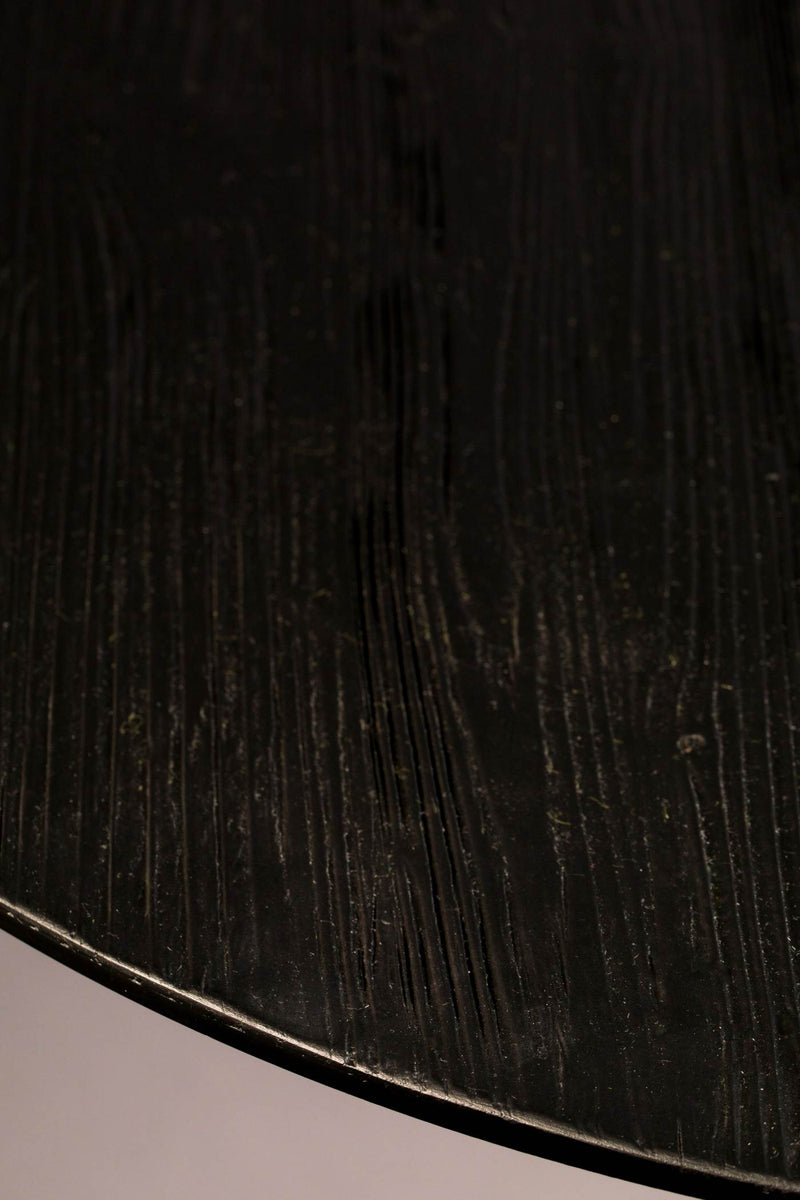 Bartisch BRAZA BLACK von DUTCHBONE Platte aus recycelter Eiche