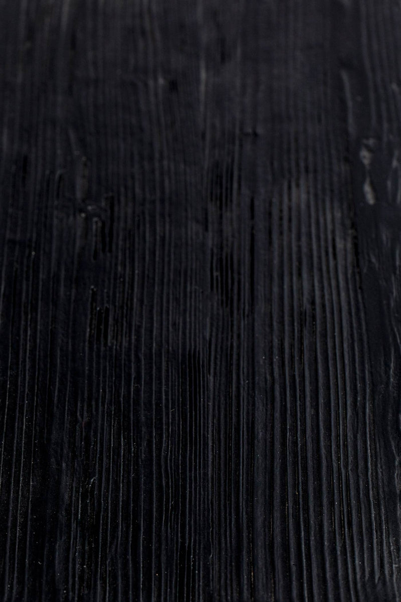 Bartisch BRAZA SQUARE BLACK von DUTCHBONE Platte recycelte Eiche