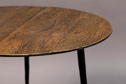 Beistelltisch PEPPER BROWN Ø 45 von DUTCHBONE