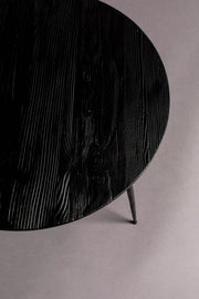 Beistelltisch PEPPER BLACK Ø 40 von DUTCHBONE