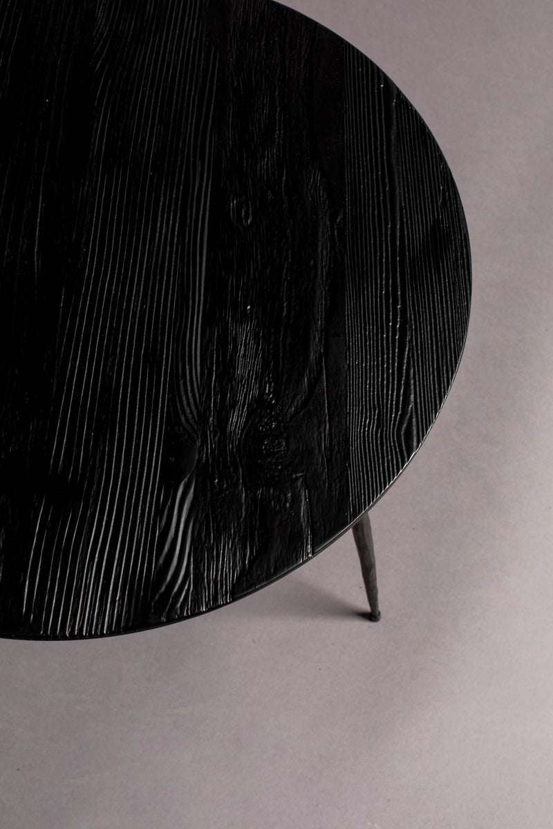 Beistelltisch PEPPER BLACK Ø 40 von DUTCHBONE