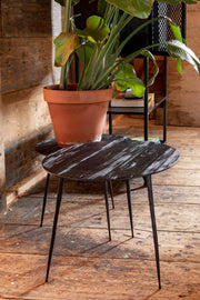 Beistelltisch PEPPER BLACK Ø 40 von DUTCHBONE