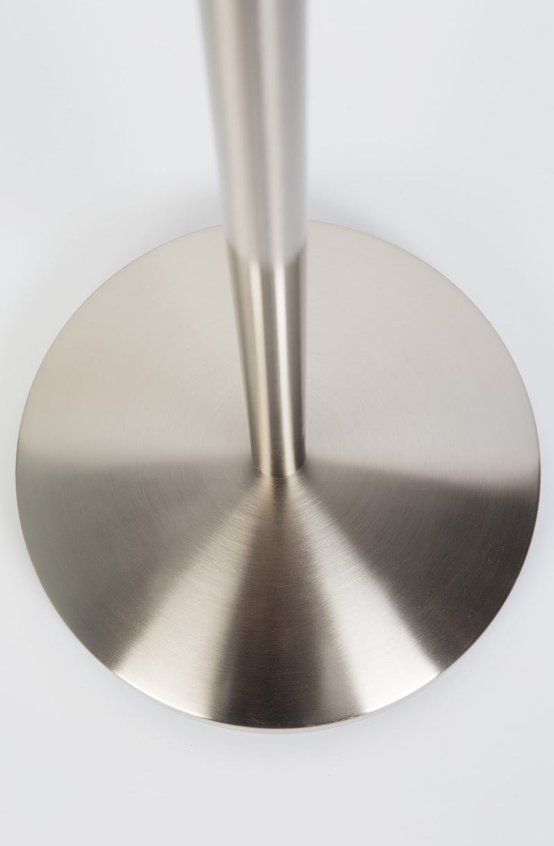 Garderobenständer HOOKED Satin Nickel mit 8 Haken