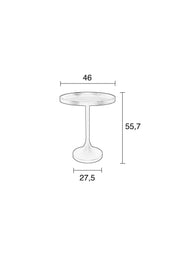 Beistelltisch JASON von Zuiver Ø 46 cm