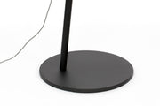 Stehleuchte TOKIO BLACK mit Stoffschirm