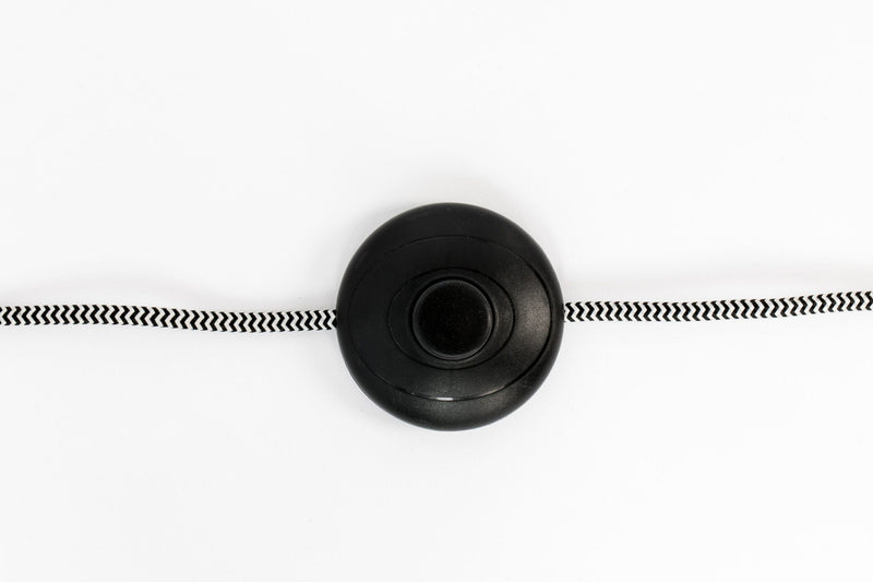 Stehleuchte TOKIO BLACK mit Stoffschirm