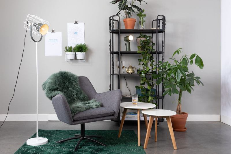 Stehleuchte CAGE WHITE