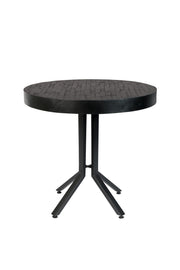 Bistrotisch MAZE rund Schwarz Ø 75 x 77 cm