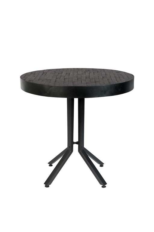 Bistrotisch MAZE rund Schwarz Ø 75 x 77 cm