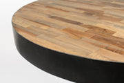 Bistrotisch MAZE rund Natural Ø 75 x 77 cm