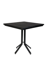 Bistrotisch MAZE Square schwarz 75 x 75 cm