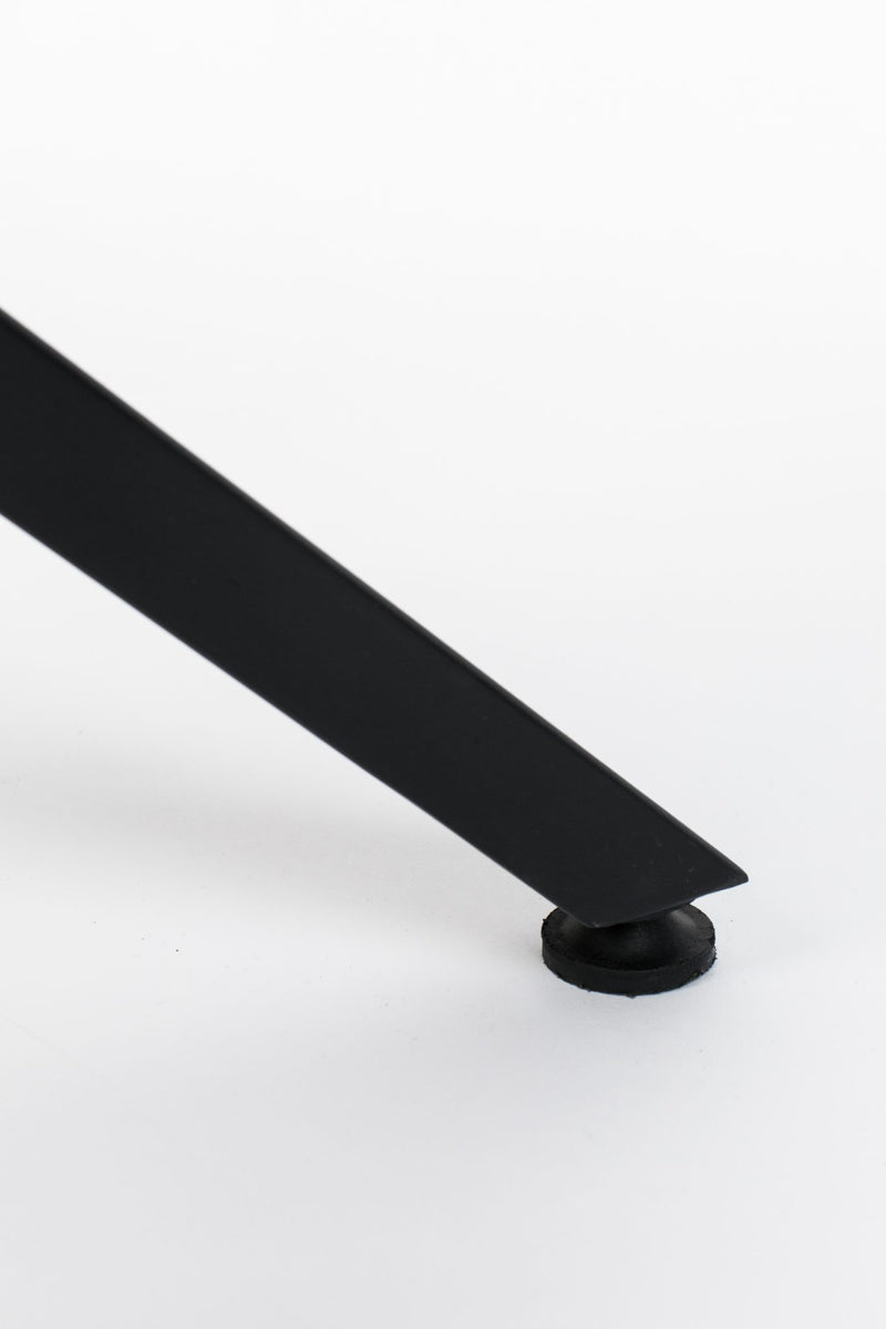 Bistrotisch MAZE Square schwarz 75 x 75 cm