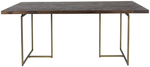 Esstisch CLASS mit Fischgrät Platte 220 x 90 cm von DutchBone