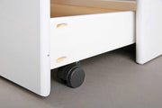 Kinderbett Funktionsbett RIEKA 90 x 200 weiß lackiert Kiefer massiv