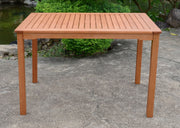 Gartentisch Balkontisch PITTSBURGH 110 x 70 cm aus Eukalyptus