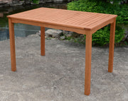 Gartentisch Balkontisch PITTSBURGH 110 x 70 cm aus Eukalyptus