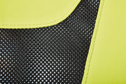 Jugenddrehstuhl Drehstuhl DONNY Mesh Lime-Green mit Armlehnen