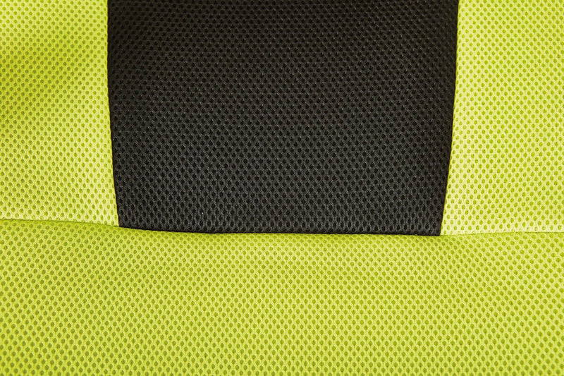 Jugenddrehstuhl Drehstuhl DONNY Mesh Lime-Green mit Armlehnen