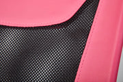 Jugenddrehstuhl Drehstuhl DONNY Mesh Pink mit Armlehnen