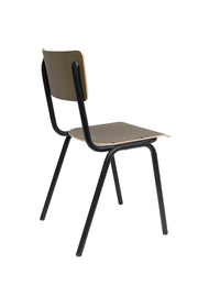 Stuhl Stapelstuhl BACK TO SCHOOL MATTE OLIVE von ZUIVER