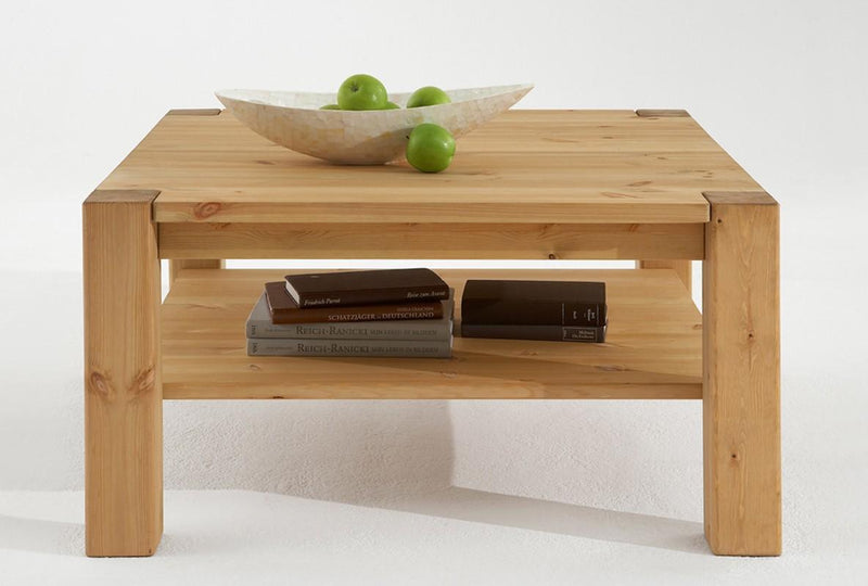 Couchtisch VITA 90 x 90 cm Wohnzimmertisch Kiefer massiv