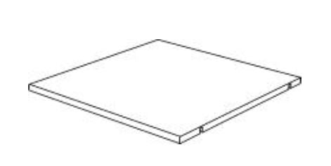 Extrafach für Schrank VITA 482 mm Kiefer massiv in Gesamtansicht von schräg oben.