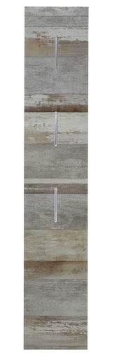 Garderobenpaneel MATEO 31 cm Driftwood Nachbildung mit 3 Haken