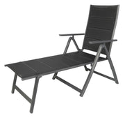 Comfort Sonnenliege Gartenliege Gestell Aluminium anthrazit