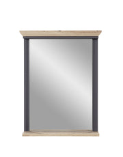 Spiegel JASMIN 65 x 83 cm mit Ablage Farbton Graphit