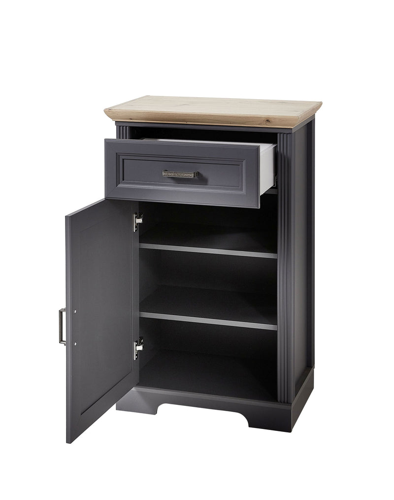 Garderoben Set JASMIN GH84 Farbton Graphit 5-teilig