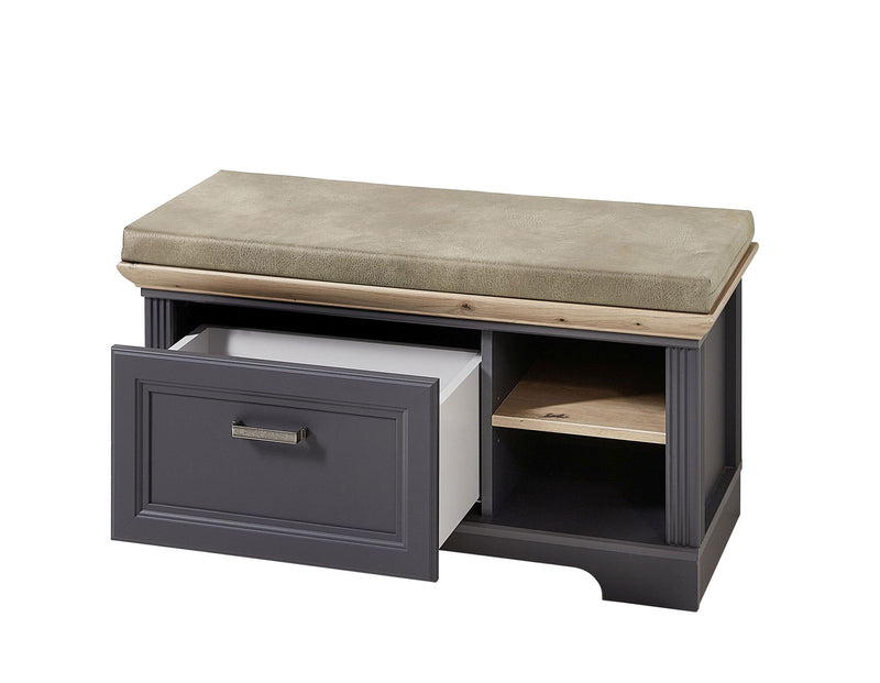 Garderoben Set JASMIN GH84 Farbton Graphit 5-teilig