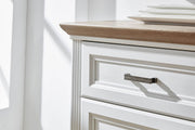 Sideboard JASMIN Pinie weiß Nachbildung
