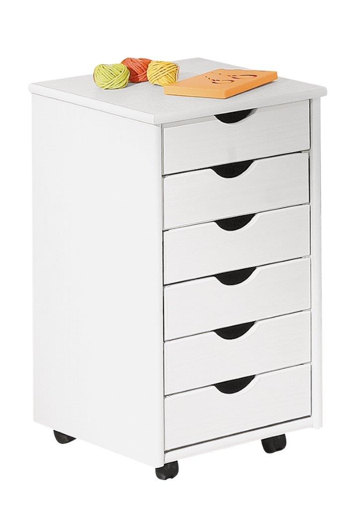 Kinderschreibtisch BARU mit Stuhl High S`Cool und Rollcontainer SIMON