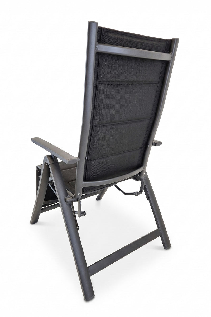 Relaxsessel Gartensessel Comfort Gestell Aluminium anthrazit