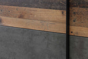 Schwebtürenschrank CLIF 270cm Optik Old Wood Vintage von Forte