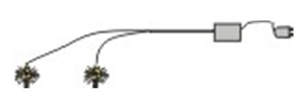 Glaskantenbeleuchtung LED weiß