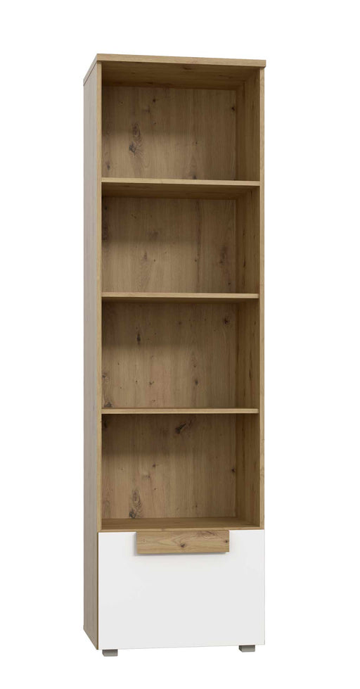 Bücherregal ARKINA Regal 1 Tür in Artisan Eiche von Forte