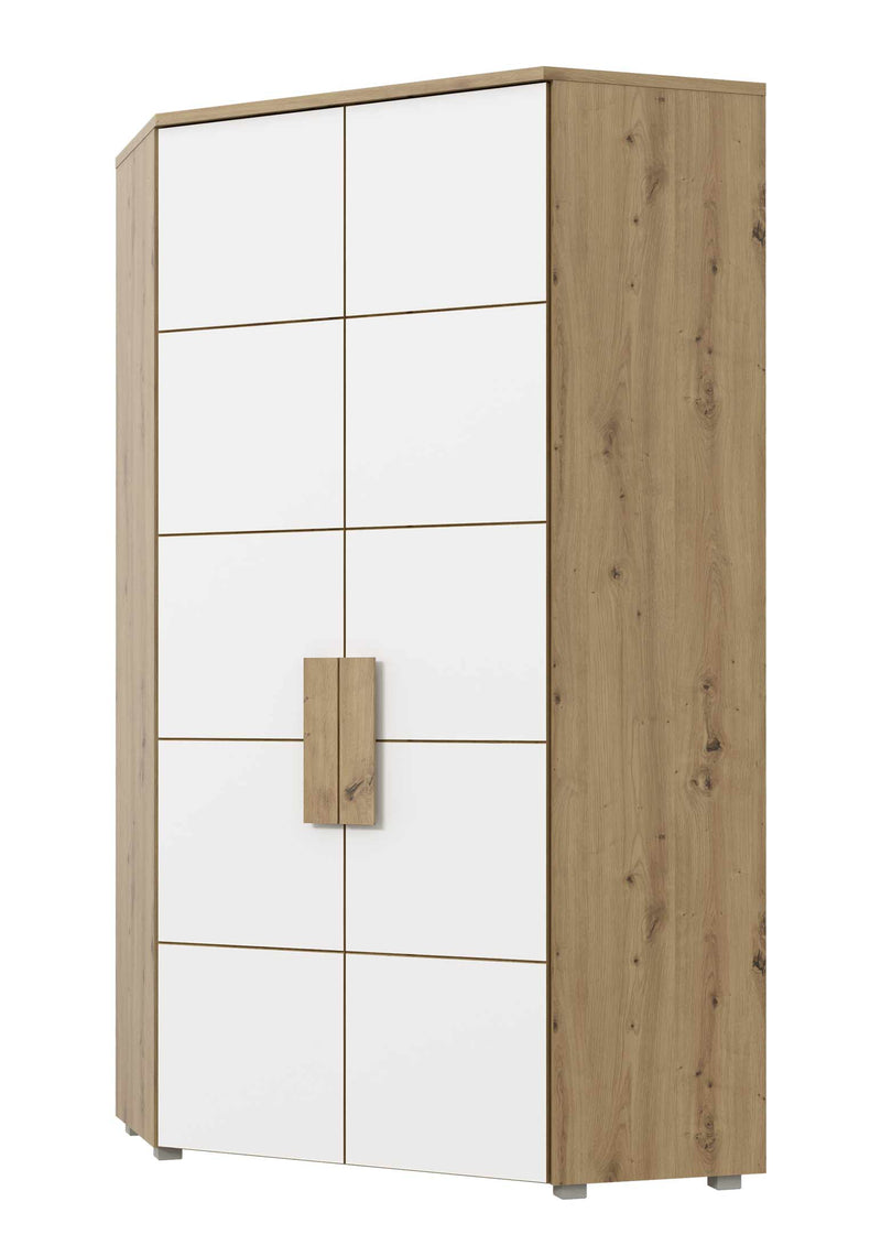 Kinderzimmer Jugendzimmer ARKINA 8 tlg. - Artisan Eiche Weiß von Forte