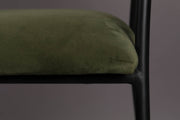Armlehnstuhl HAILY Samt Grün Esszimmerstuhl von DUTCHBONE