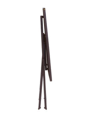 Klapptisch MARIANA 70 x 70 cm Metalltisch antik braun