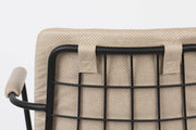 Armlehnstuhl FAB BEIGE mit perforierten Kunstleder von ZUIVER