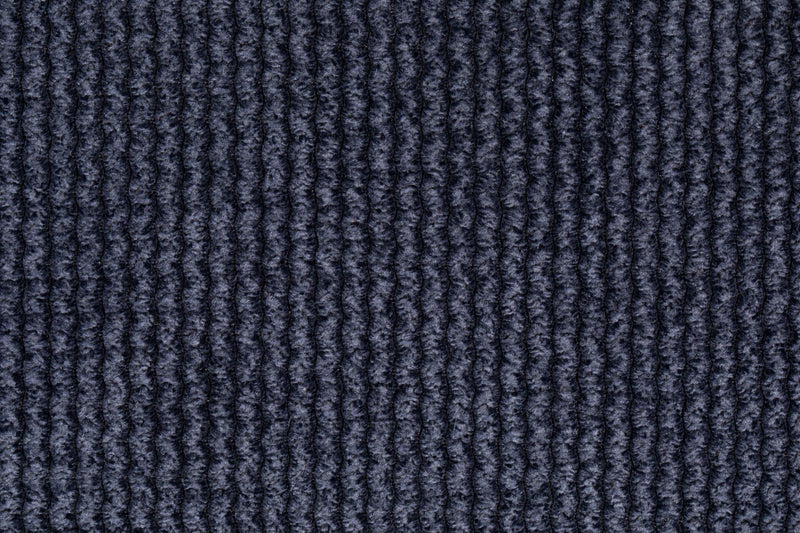Esszimmerstuhl BENSON DARK BLUE von ZUIVER mit trendigen Cordstoff
