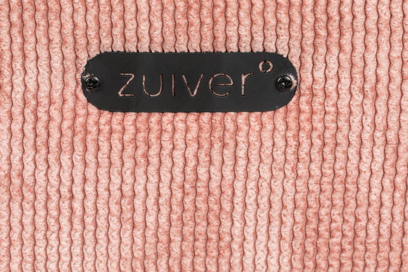 Esszimmerstuhl BENSON PINK von ZUIVER mit trendigen Cordstoff