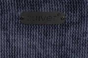 Tresenhocker BENSON DARK BLUE von ZUIVER mit trendigen Cordstoff