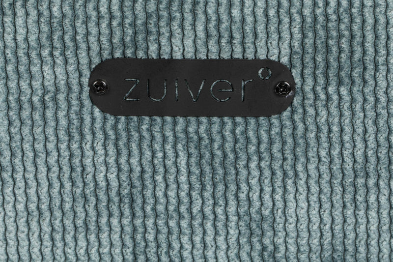 Tresenhocker BENSON GREY BLUE von ZUIVER mit trendigen Cordstoff