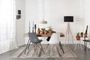 Design Esstisch SURI 180 x 90 cm Platte recycled Teak